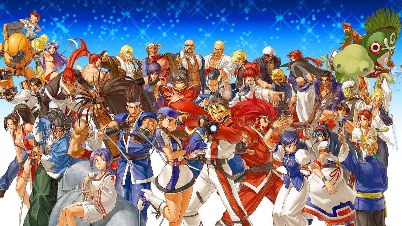 Backdrop artwork for NeoGeo Battle Coliseum