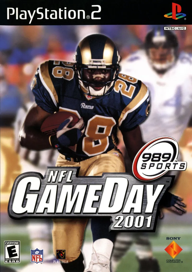 Backdrop artwork for NFL GameDay 2001
