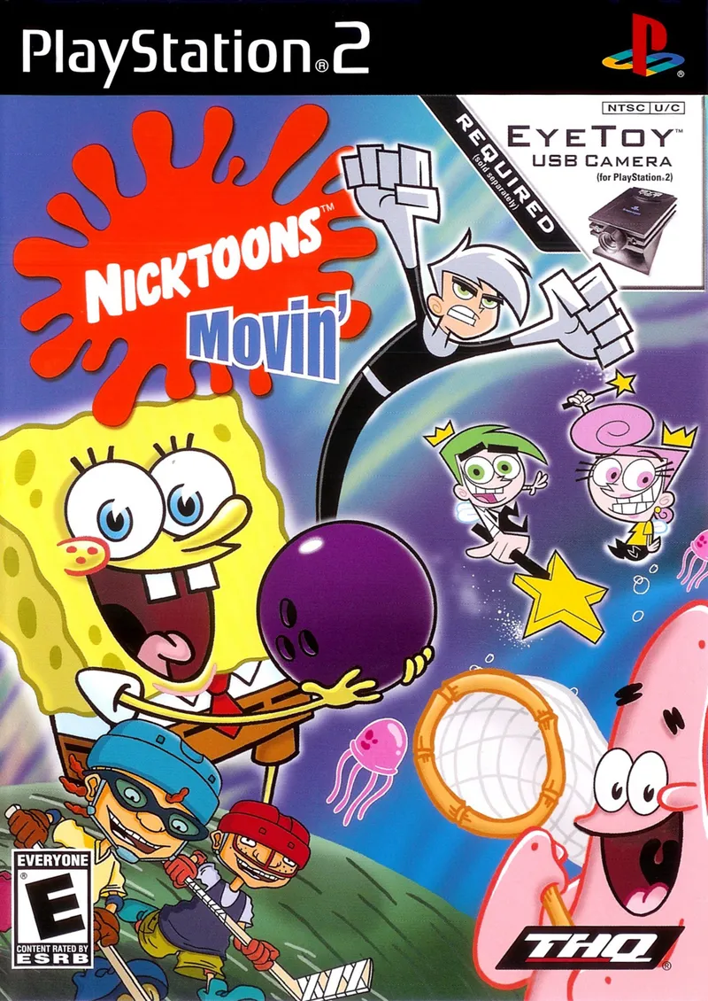 Backdrop artwork for Nicktoons: Movin'