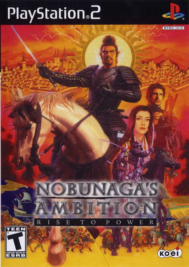 Nobunaga's Ambition: Rise to Power box art