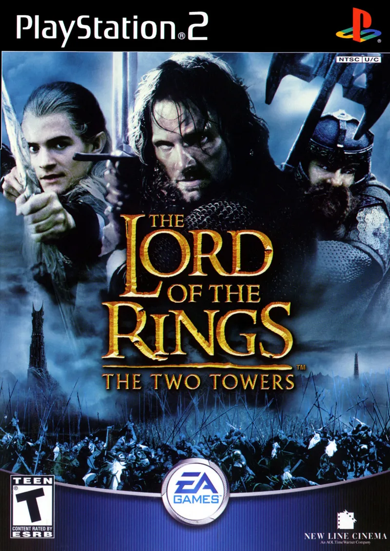 The Lord of the Rings: The Two Towers box art