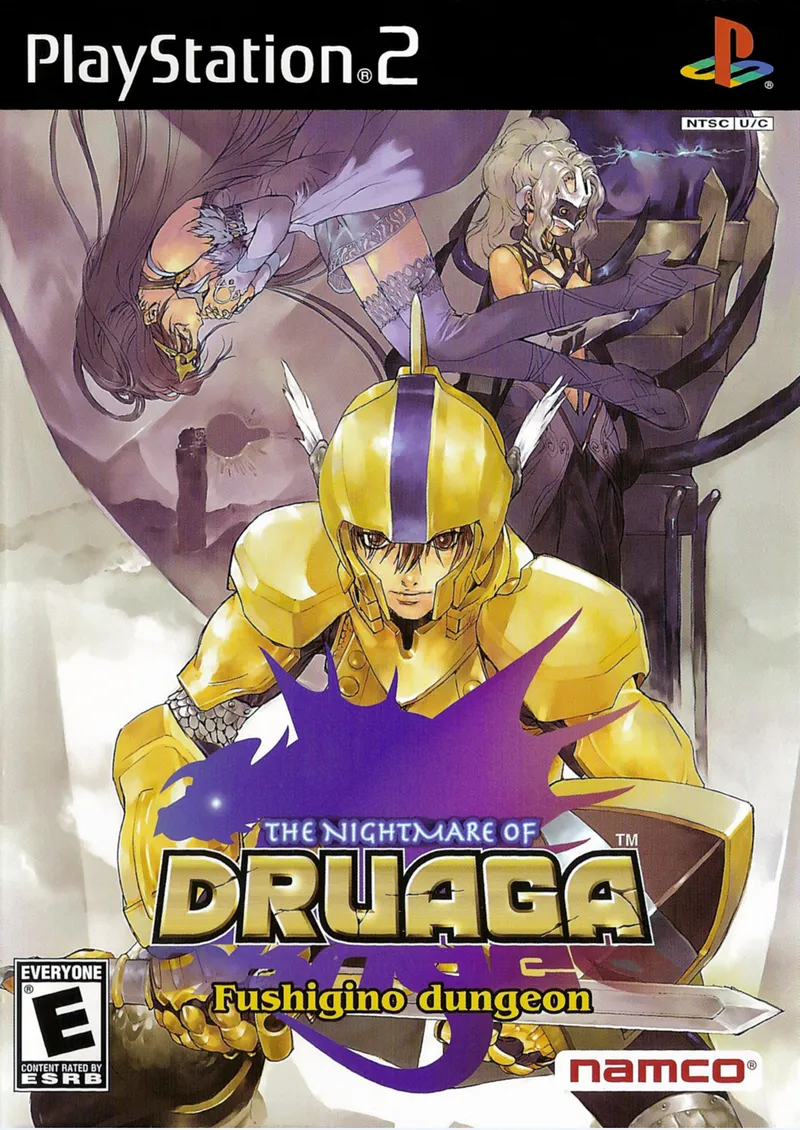 Backdrop artwork for The Nightmare of Druaga: Fushigino Dungeon