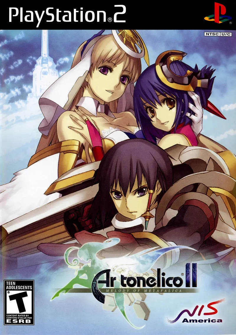 Ar tonelico II: Melody of Metafalica box art