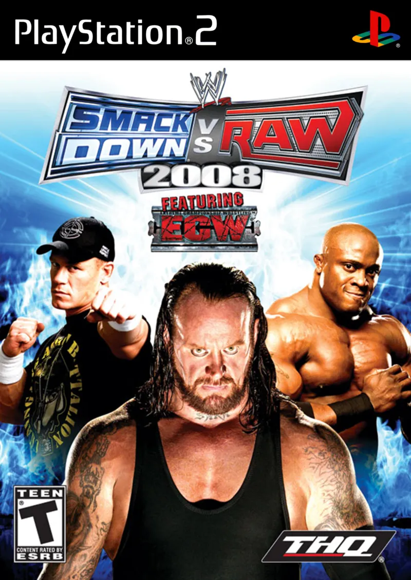 WWE SmackDown vs. Raw 2008 box art
