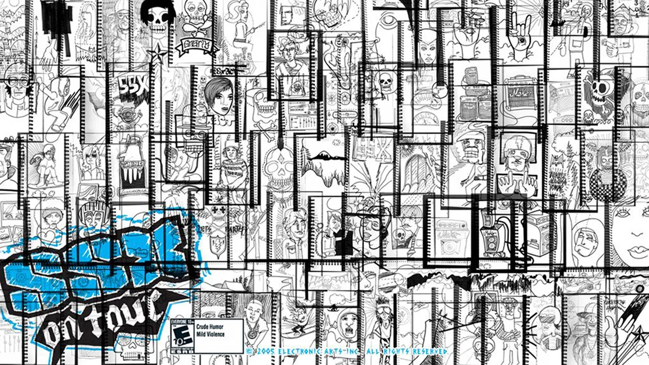 Backdrop artwork for SSX on Tour