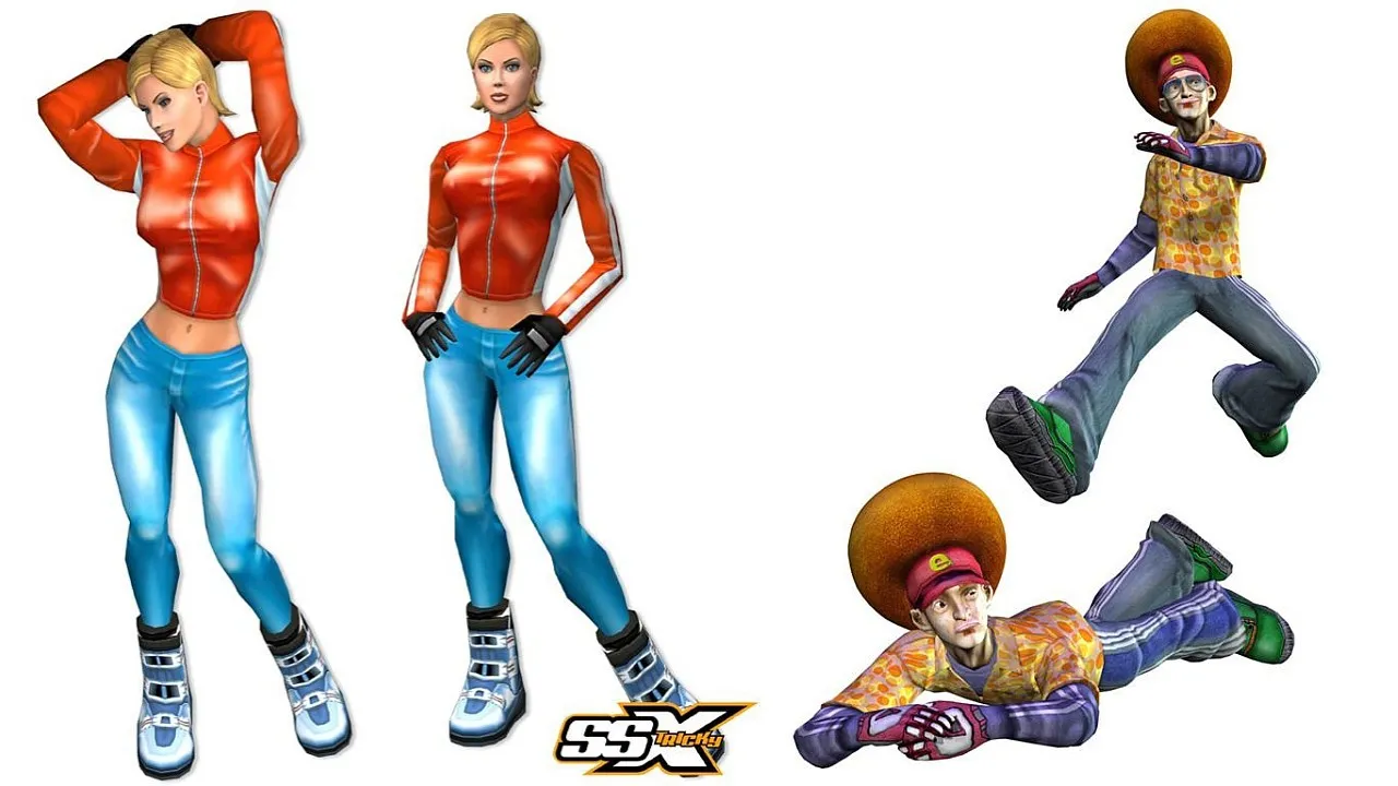 Backdrop artwork for SSX Tricky