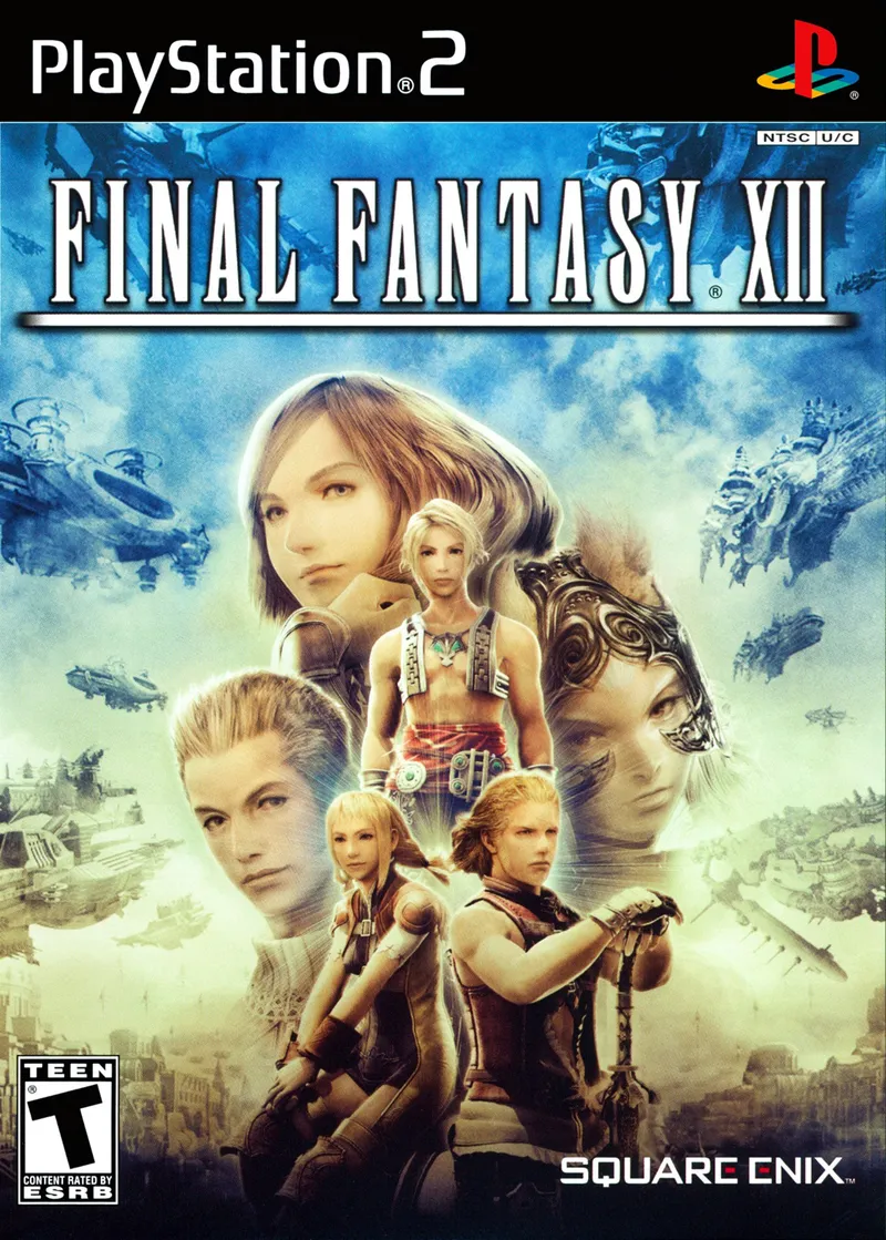 Final Fantasy XII cover art for Sony Playstation 2