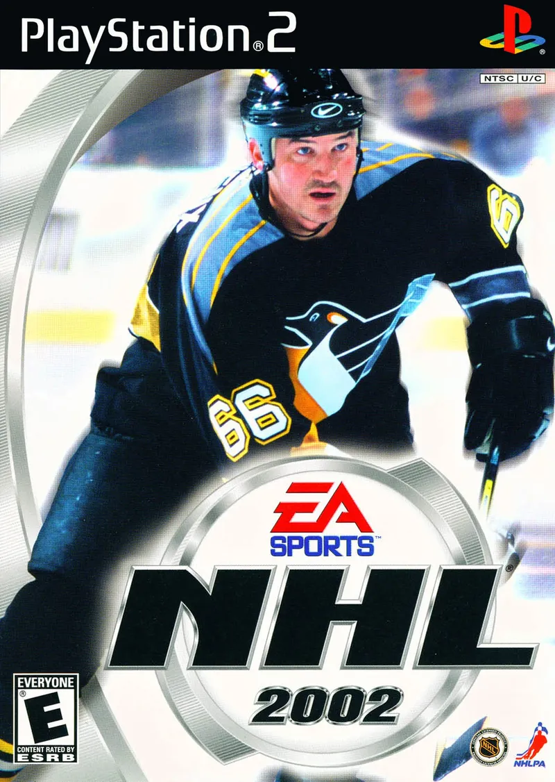 NHL 2002 cover art for Sony Playstation 2