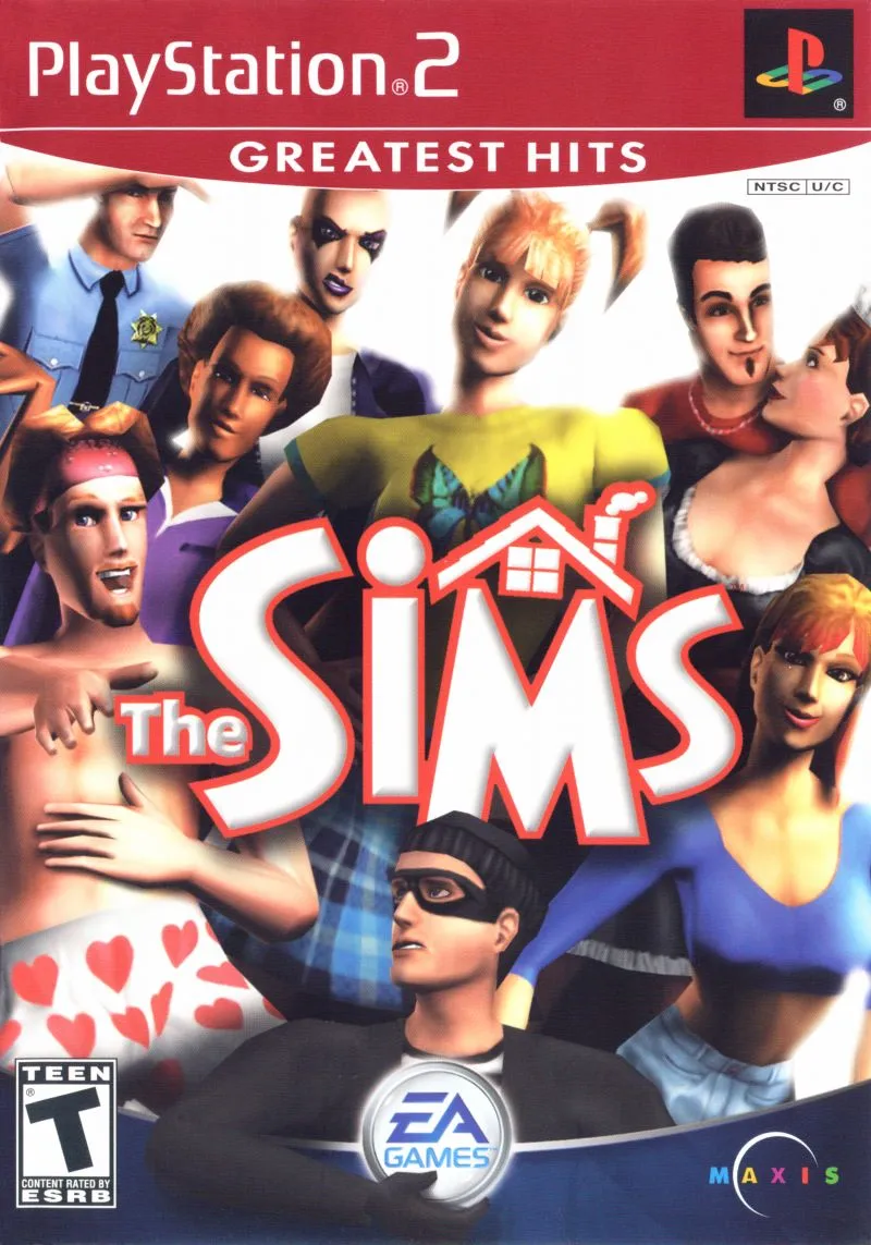 Backdrop artwork for The Sims