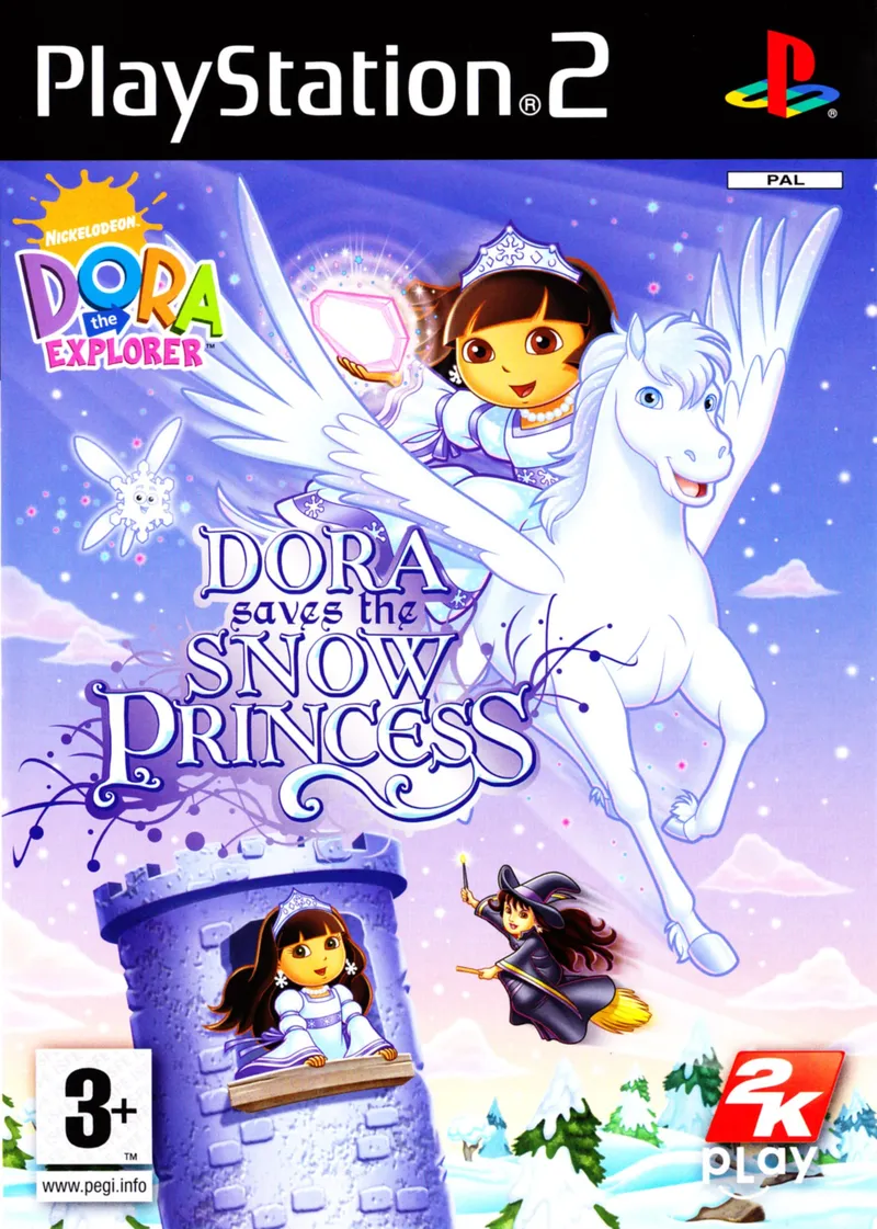 Dora the Explorer: Dora Saves the Snow Princess box art