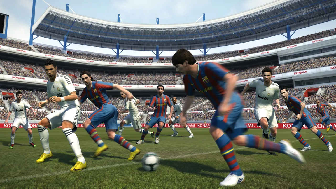 Backdrop artwork for Pro Evolution Soccer 2011