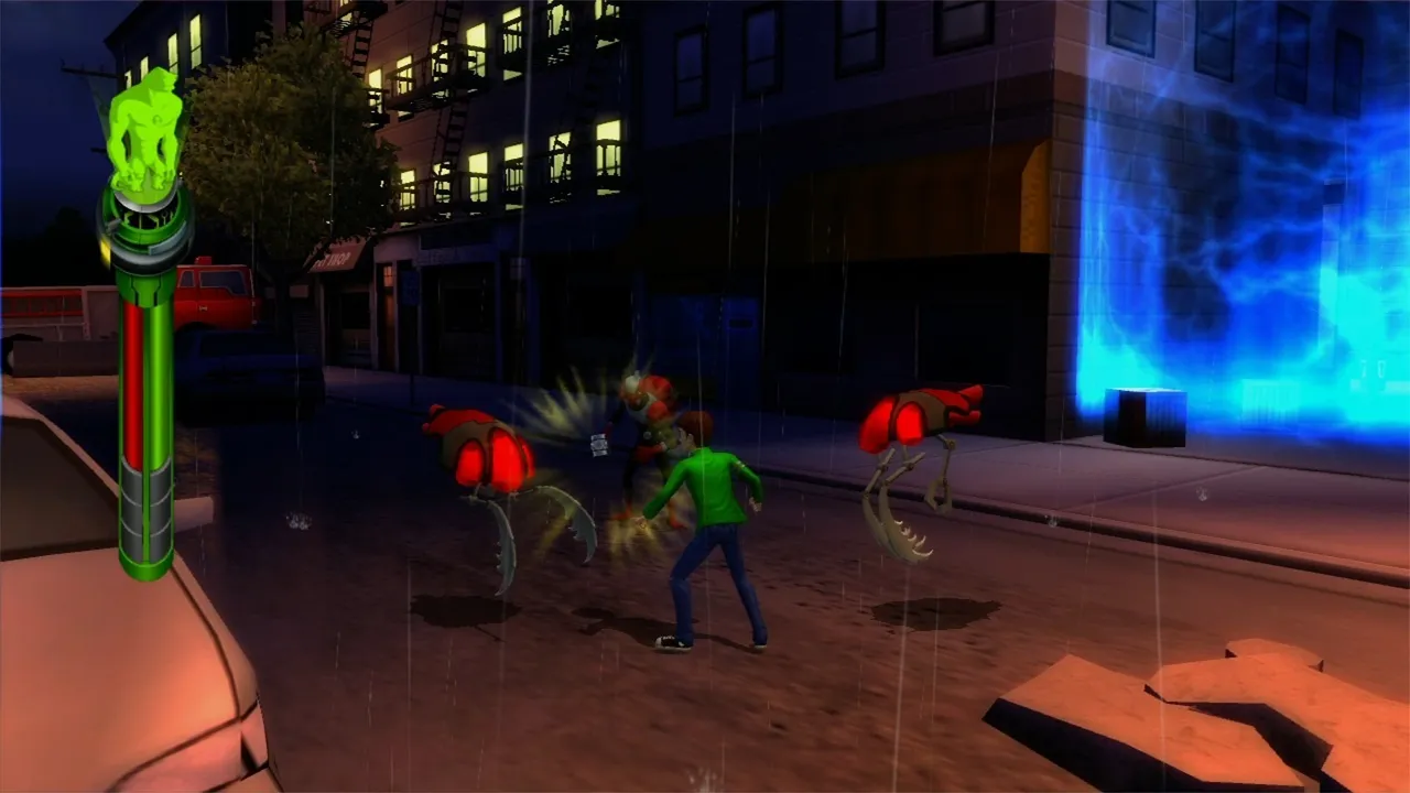 Backdrop artwork for Ben 10 Alien Force: Vilgax Attacks