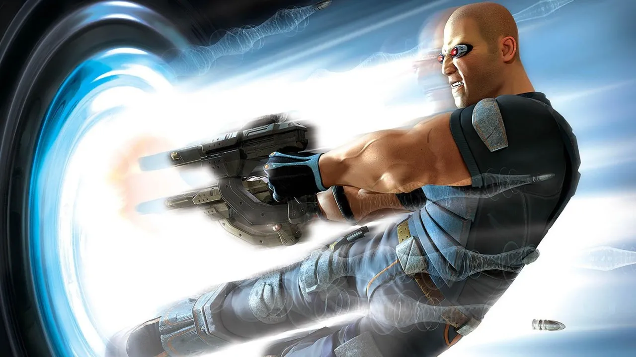Backdrop artwork for TimeSplitters: Future Perfect