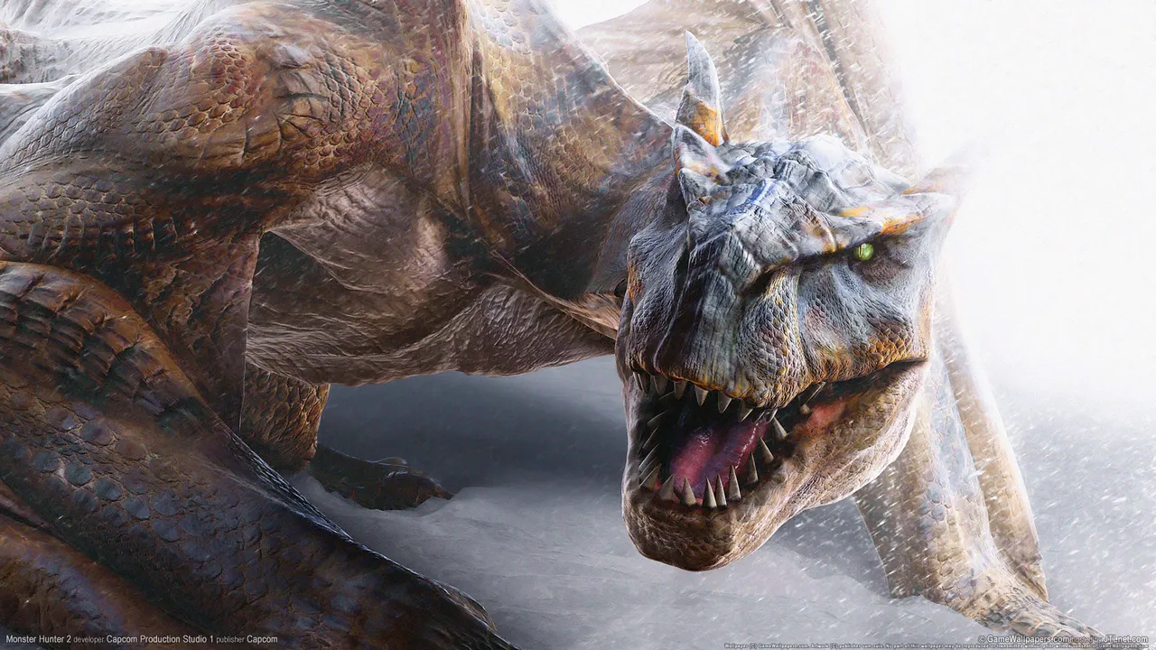 Backdrop artwork for Monster Hunter 2