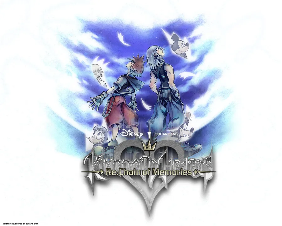 Backdrop artwork for Kingdom Hearts Re: Chain of Memories
