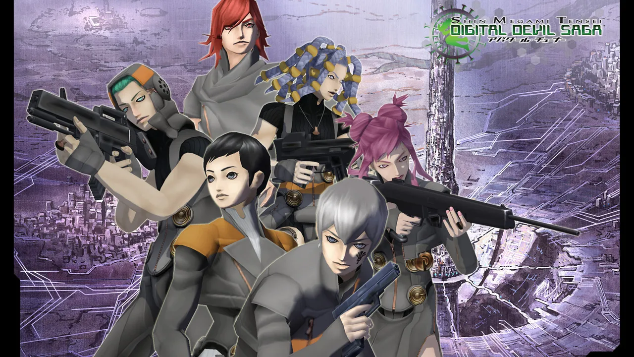 Backdrop artwork for Shin Megami Tensei: Digital Devil Saga