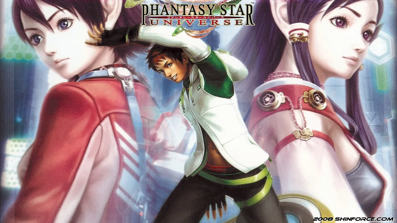 Backdrop artwork for Phantasy Star Universe