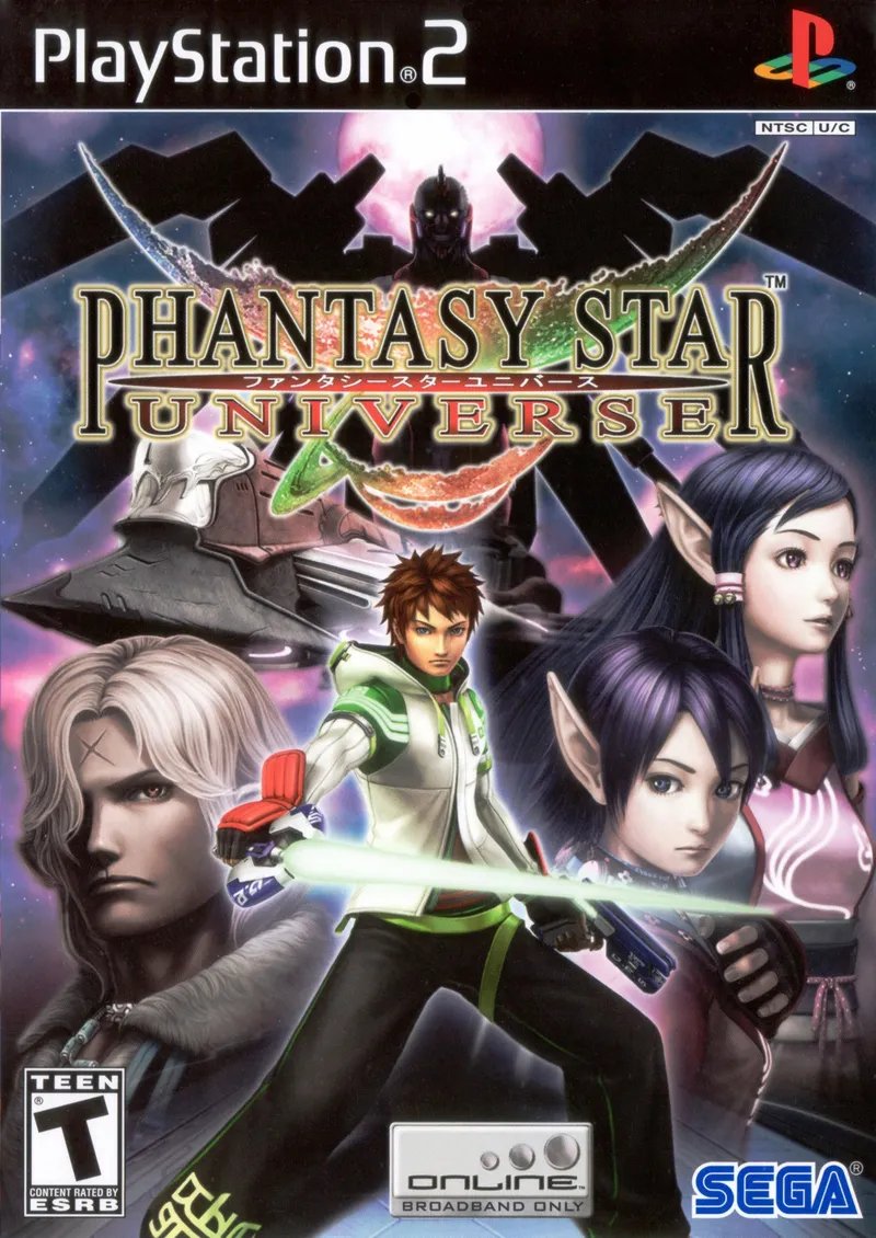 Phantasy Star Universe box art