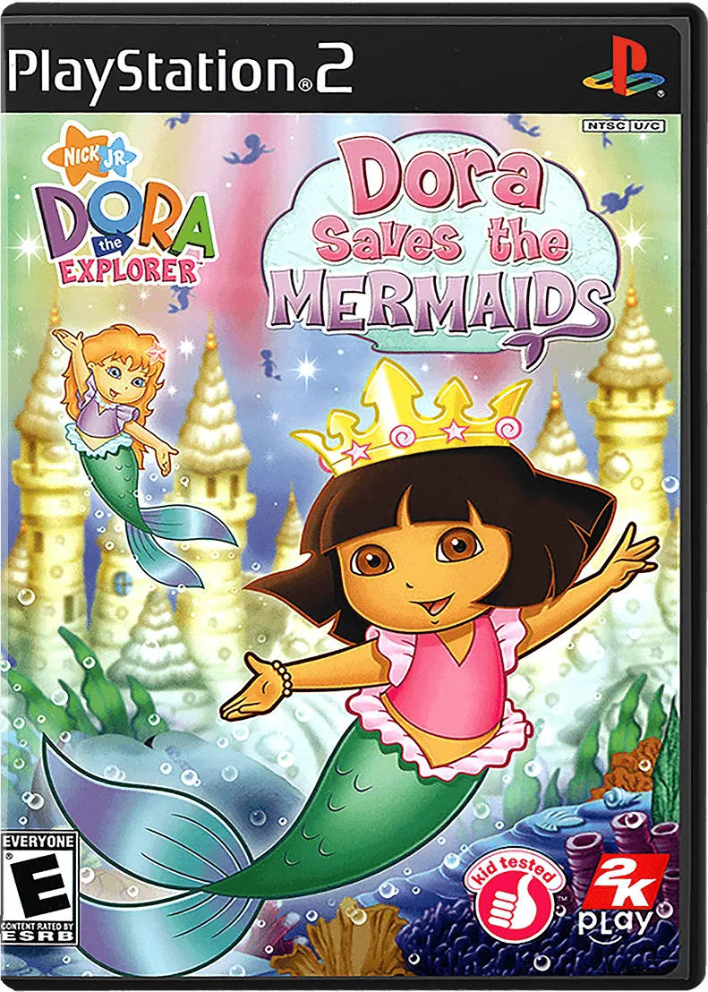 Dora the Explorer: Dora Saves the Mermaids box art