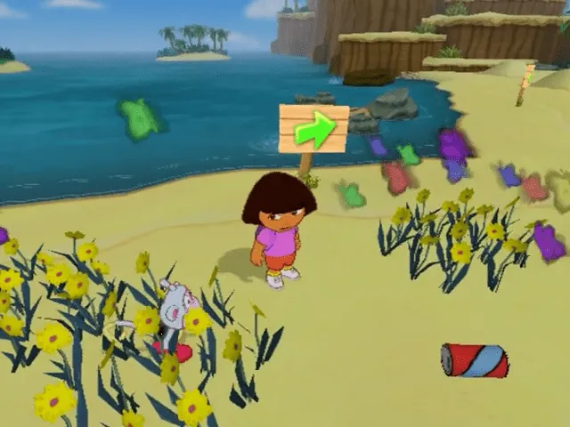 Backdrop artwork for Dora the Explorer: Dora Saves the Mermaids