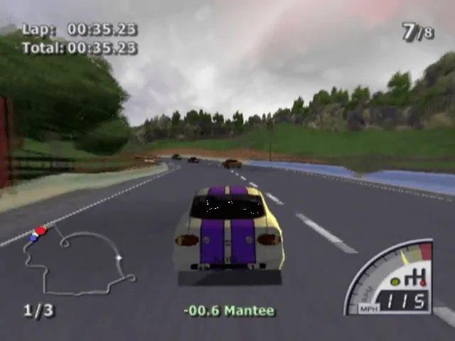 Backdrop artwork for Rumble Racing