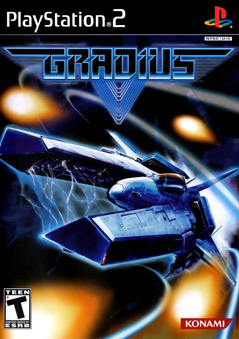 Gradius V box art