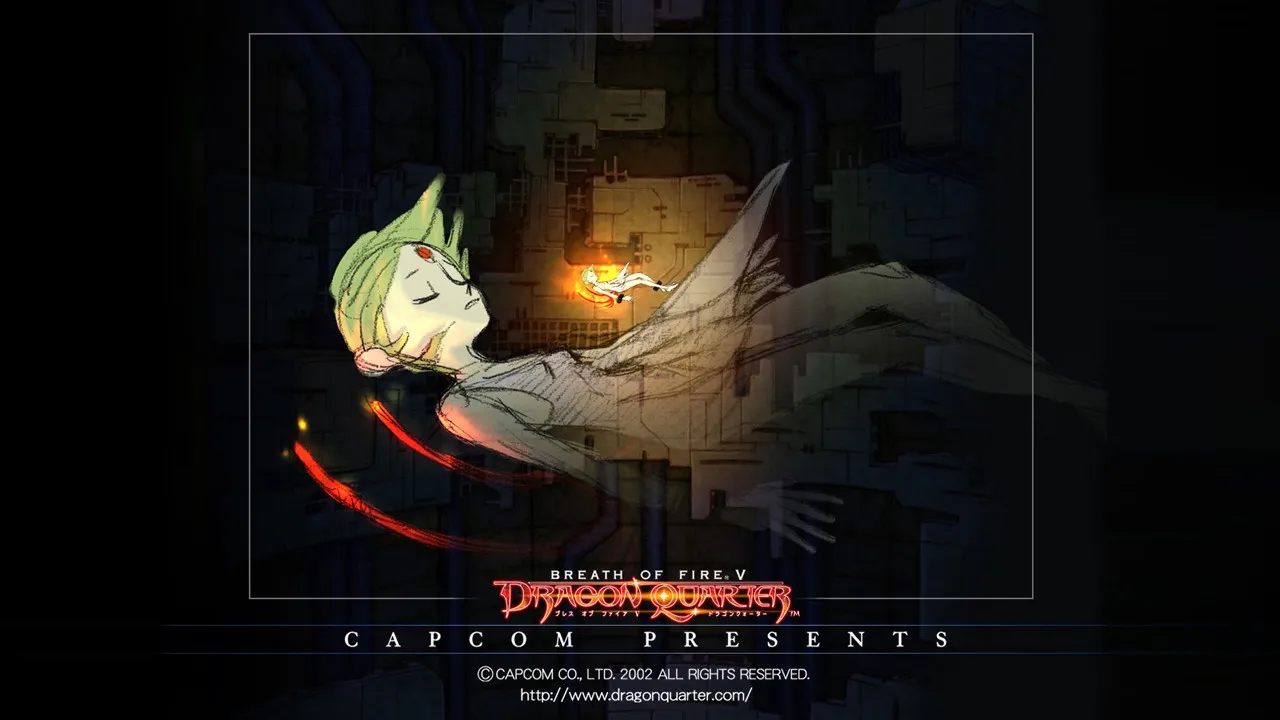 Backdrop artwork for Breath of Fire: Dragon Quarter