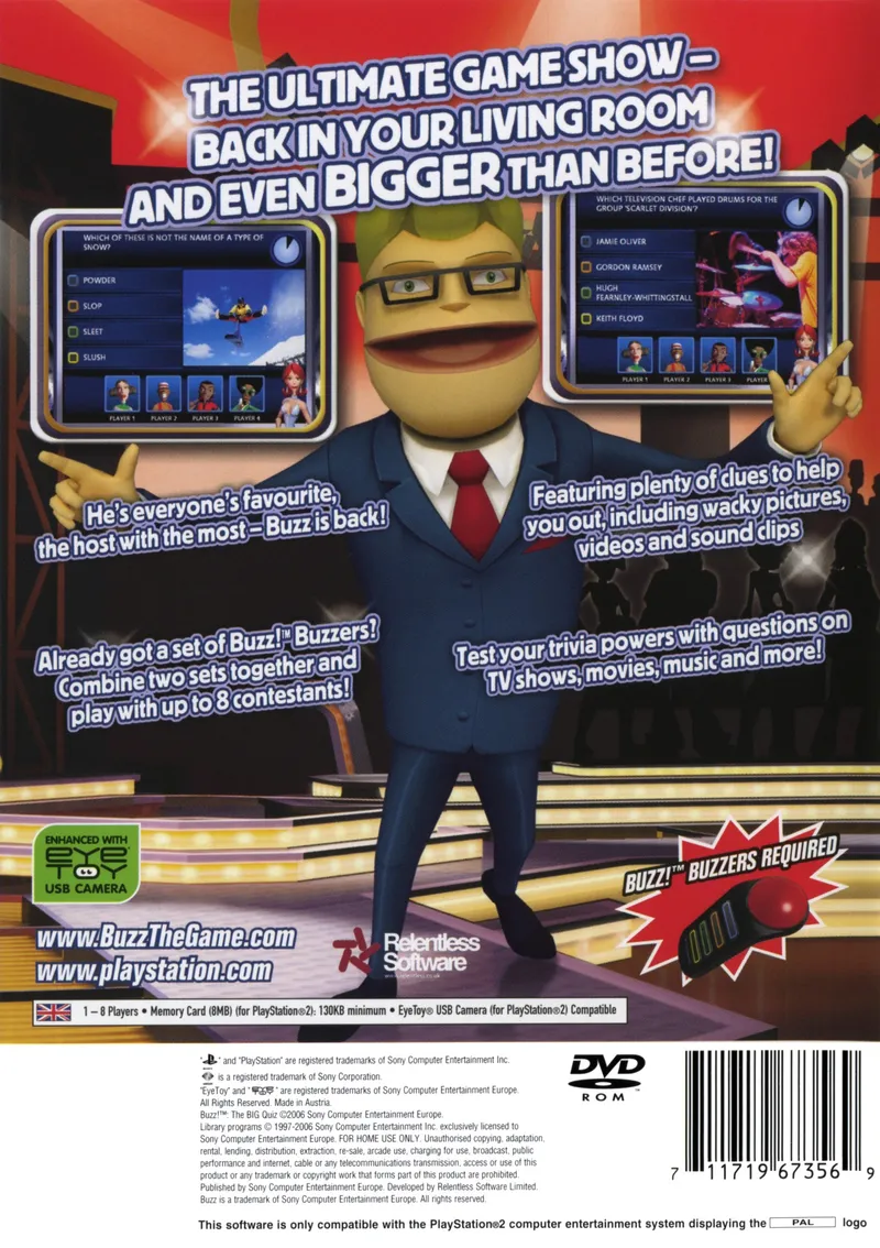 Buzz! The BIG Quiz box back