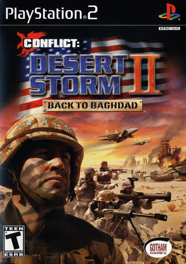 Conflict: Desert Storm II: Back to Baghdad box art