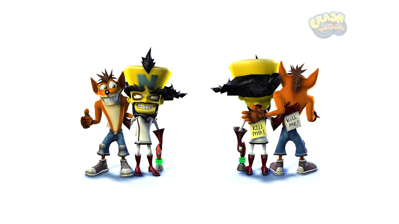 Backdrop artwork for Crash Twinsanity