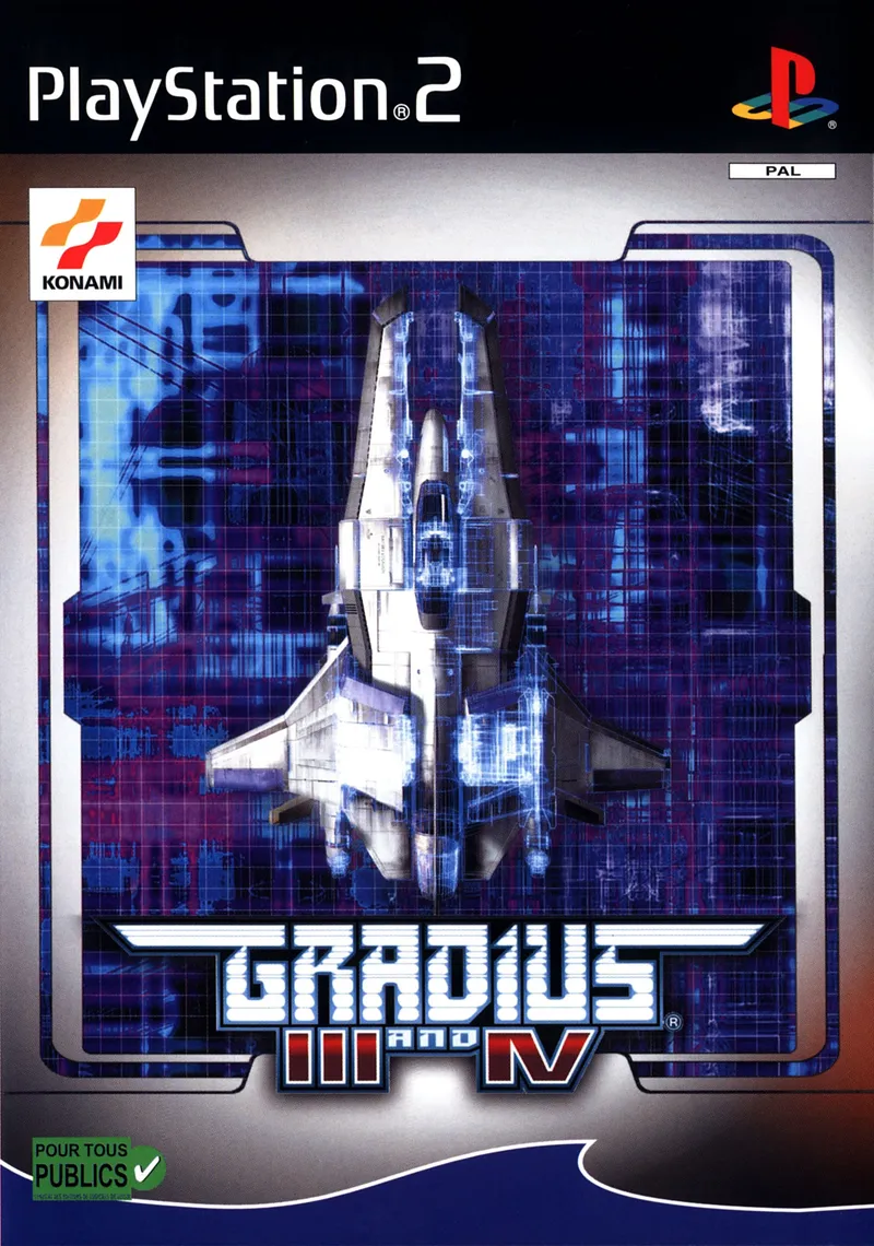 Gradius III and IV box art