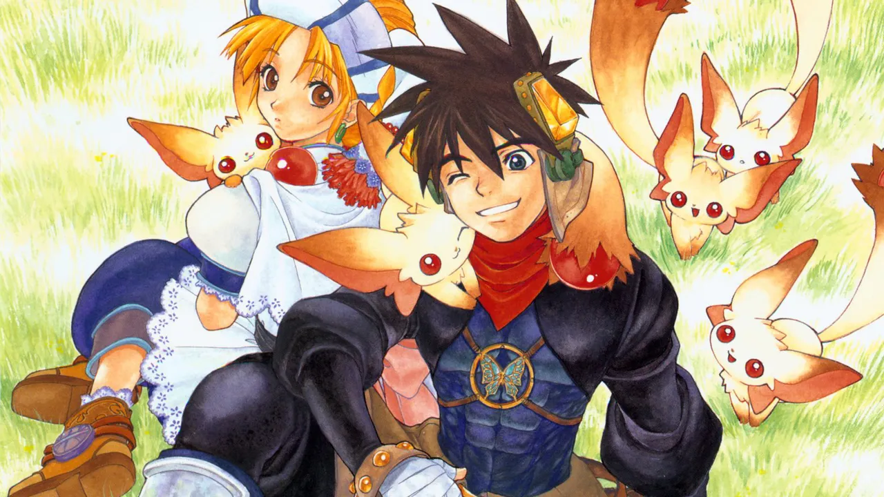 Backdrop artwork for Grandia II
