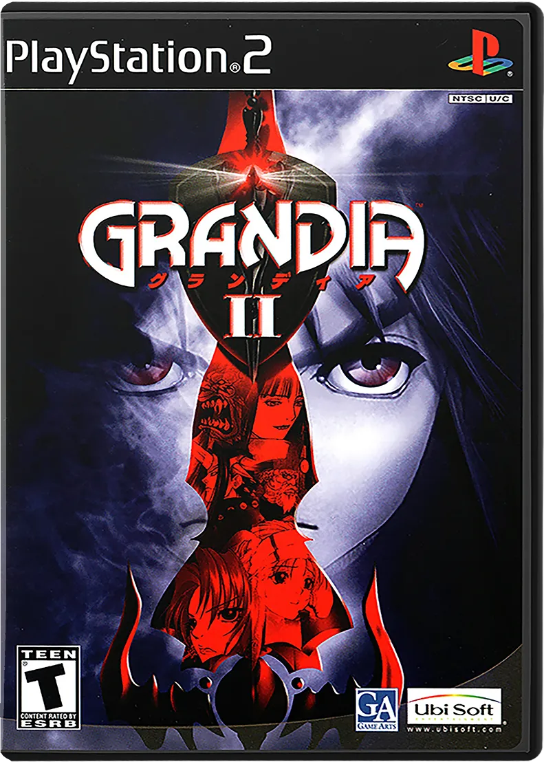 Grandia II box art