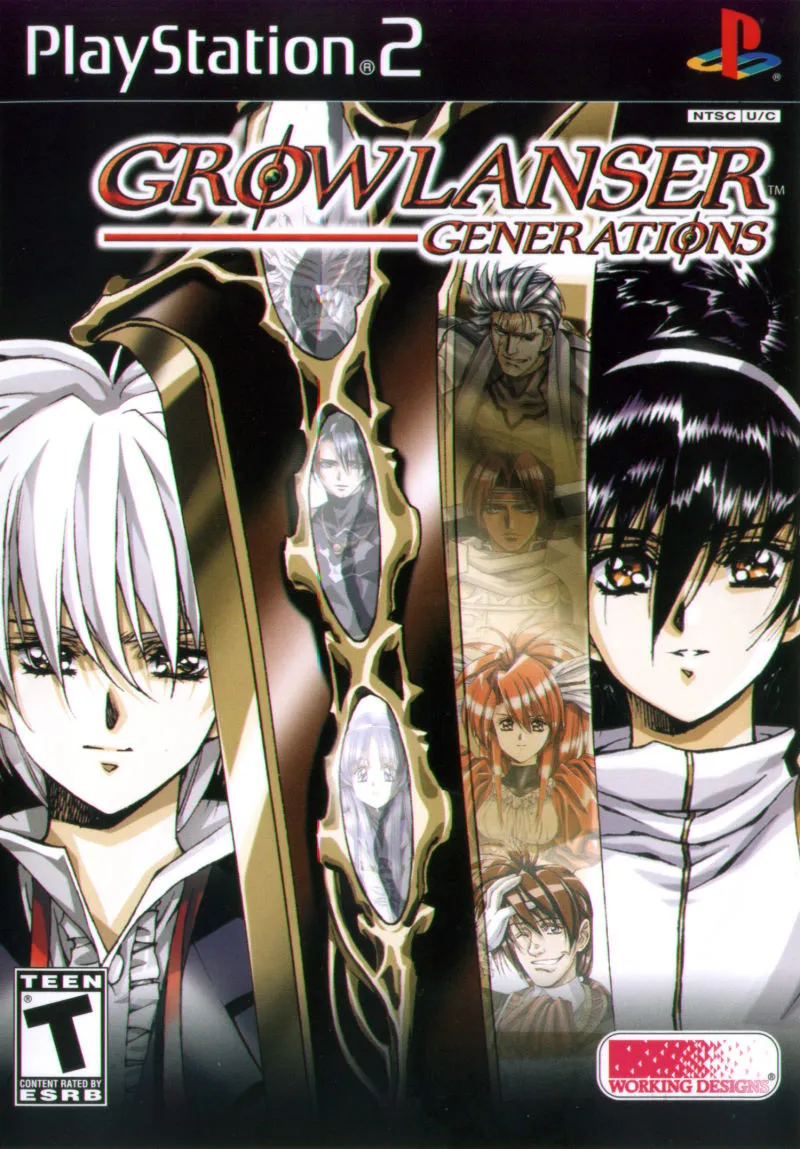 Backdrop artwork for Growlanser Generations