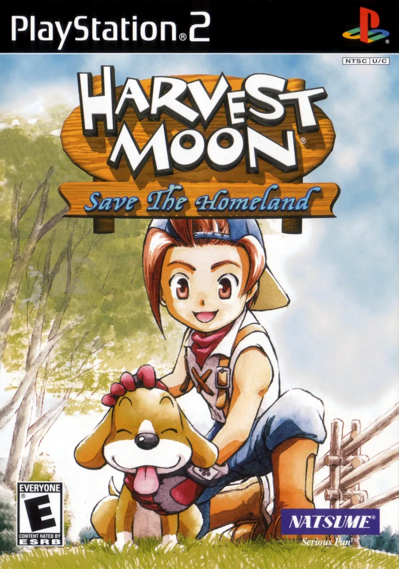 Backdrop artwork for Harvest Moon: Save the Homeland