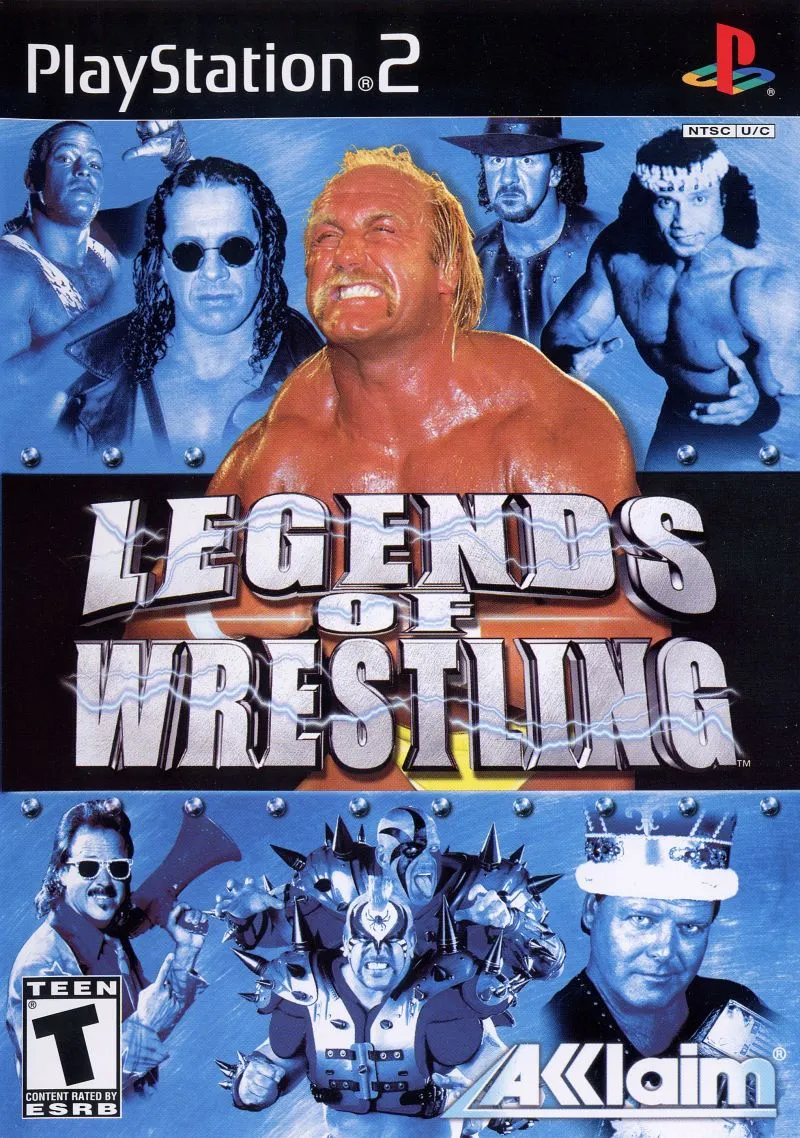 Legends of Wrestling box art