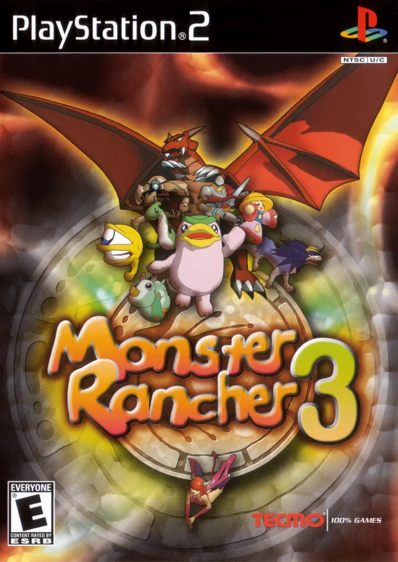 Backdrop artwork for Monster Rancher 3