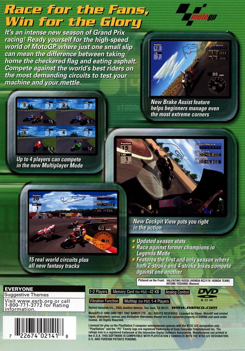MotoGP 3 box back