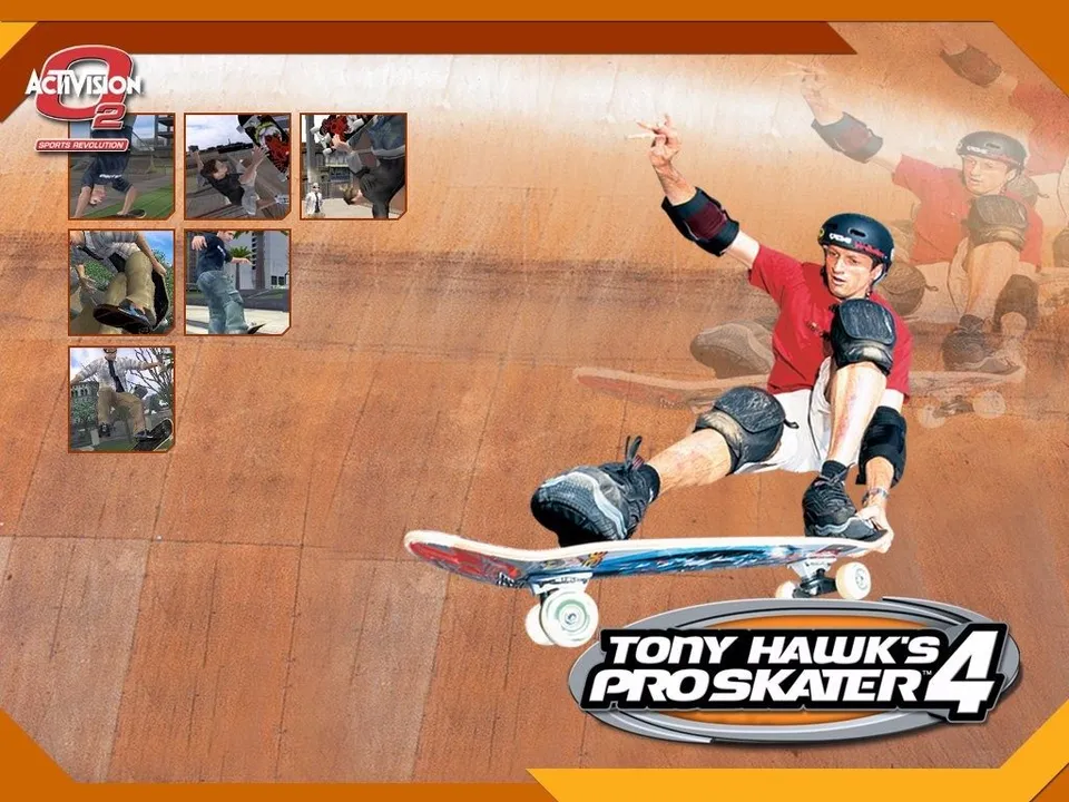 Backdrop artwork for Tony Hawk's Pro Skater 4