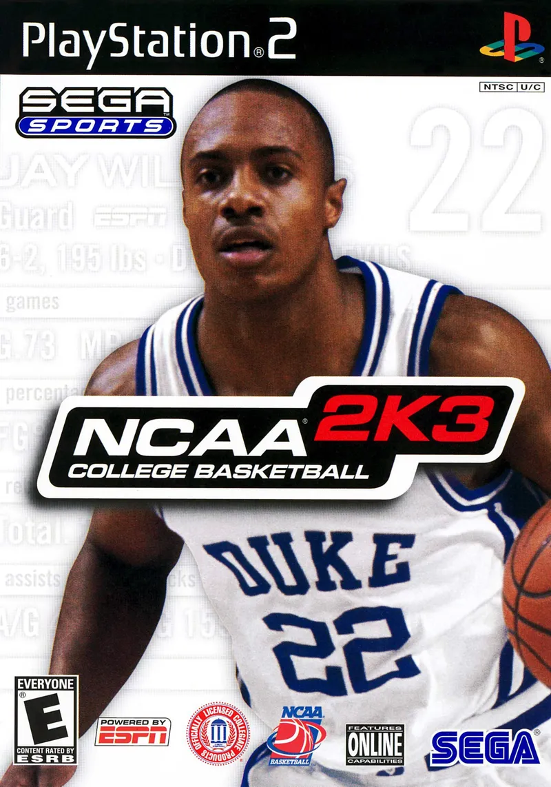 NCAA College Basketball 2K3 box art