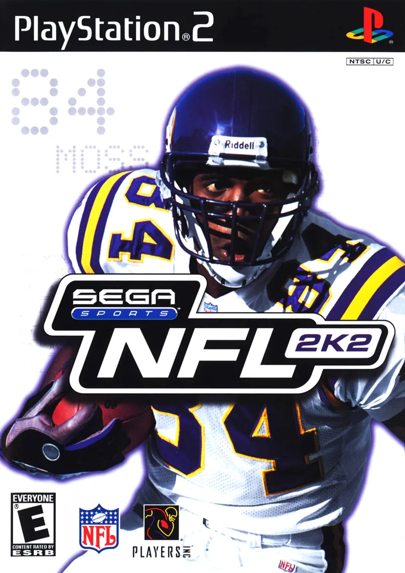 NFL 2K2 box art