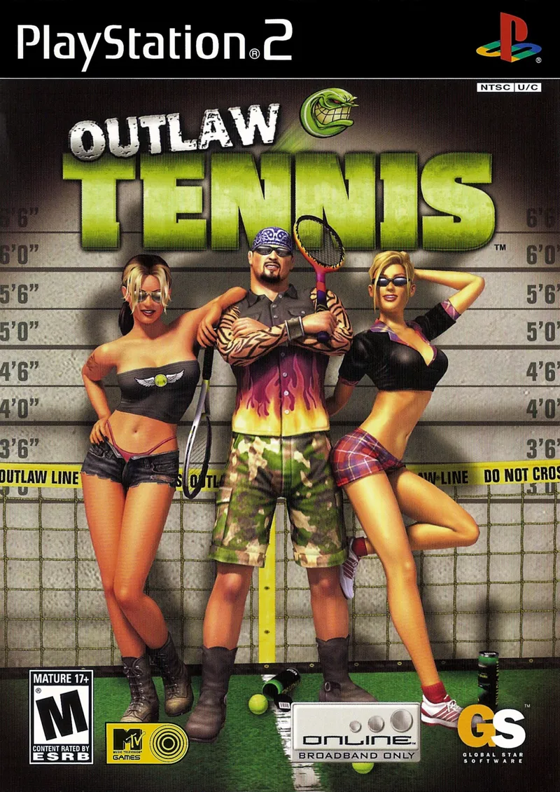 Outlaw Tennis box art
