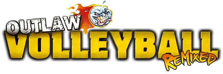 Outlaw Volleyball: Remixed logo