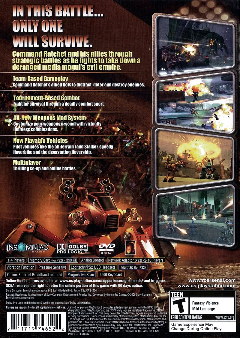 Ratchet: Deadlocked box back
