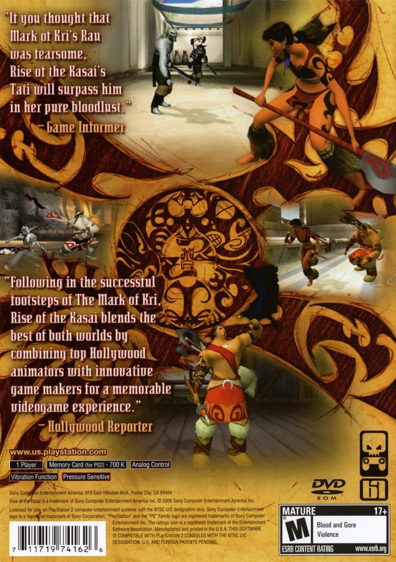 Rise of the Kasai box back