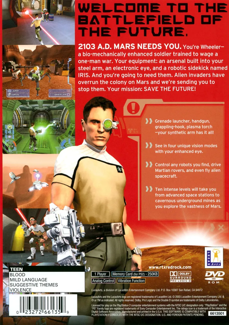 RTX Red Rock box back