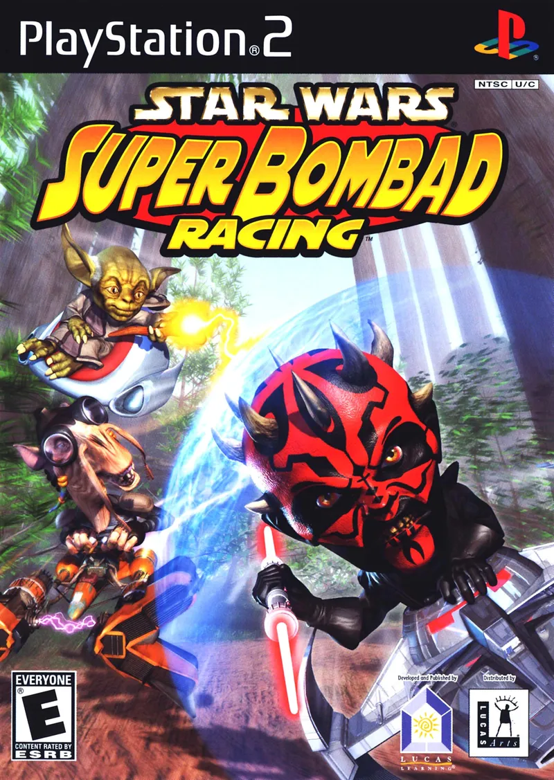 Star Wars: Super Bombad Racing box art