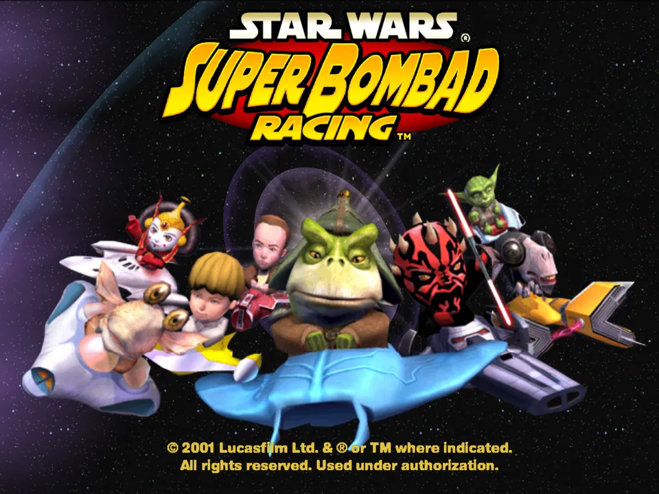 Star Wars: Super Bombad Racing screenshot
