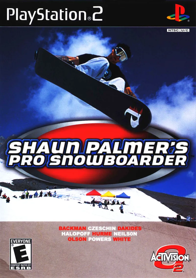 Shaun Palmer's Pro Snowboarder box art