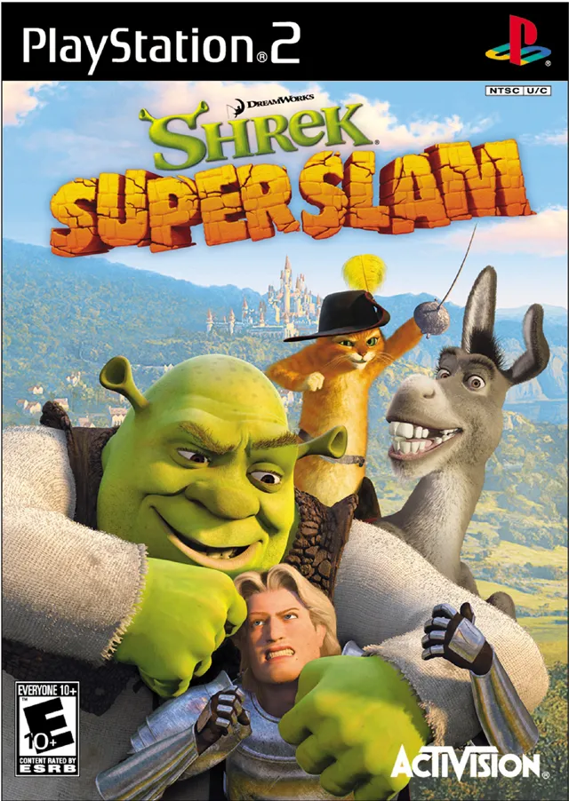 Shrek Super Slam box art